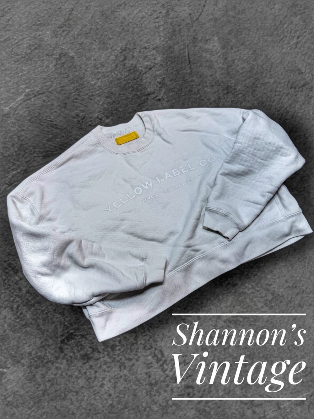 Yellow Label Co Women’s sz Small Cozyyy Crew Sweatshirt A51